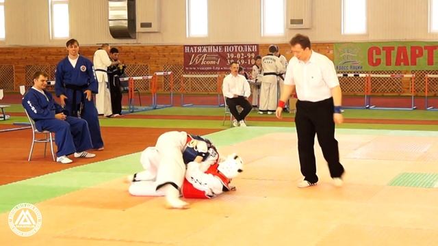 Marina Znova - first hapkido sparring (Lipetsk, 2013) | Марина Знова - первые спарринги по Хапкидо. смотреть онлайн