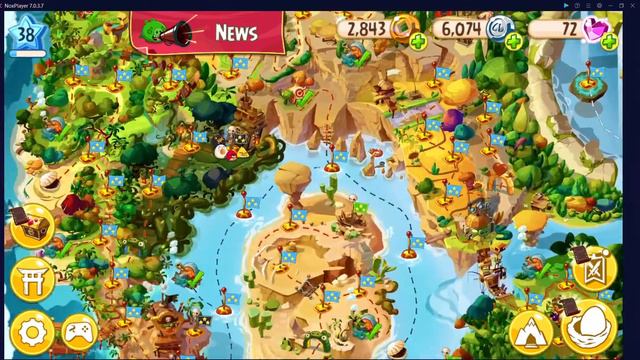 Angry Birds Epic #46: Dungeons: Floating Hog House + Volcano Island смотреть онлайн