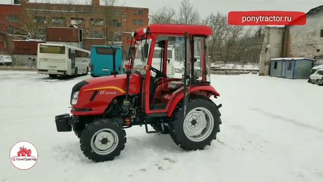НЕ ПОКУПАЙ минитрактор DONGFENG DF-244 G2 С КАБИНОЙ и С РЕВЕРСОМ - пока не посмотришь это видео! смотреть онлайн