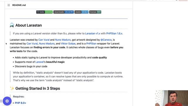 [09/10] Laravel Travel API: Laravel Pint and Larastan смотреть онлайн
