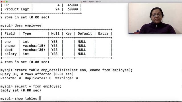 Class 11 IP(065) MySQL commands Part-3 by Meenakshi Mam смотреть онлайн