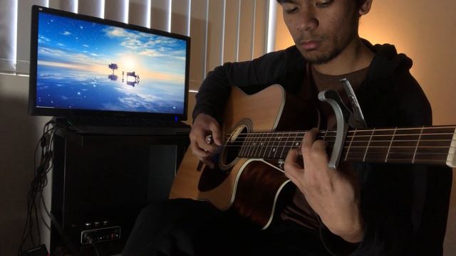 Orange (Your Lie in April ~ Shigatsu wa kimi no uso ED2) guitar cover смотреть онлайн