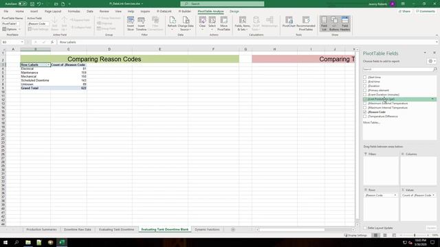 PI DataLink: Beyond the Basics - Comparing Downtime Events based on Tank смотреть онлайн