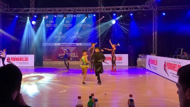 Акробатический рок-н-ролл Аксай Богданова Диана и Саиян Левон смотреть онлайн