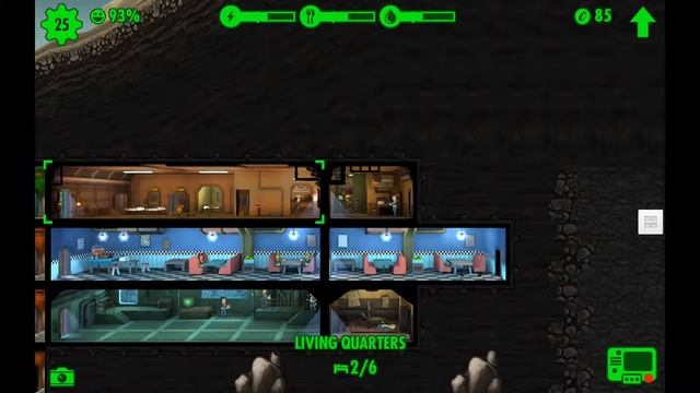 Fallout Shelter 3-ий выпуск. Чем заняться ? смотреть онлайн