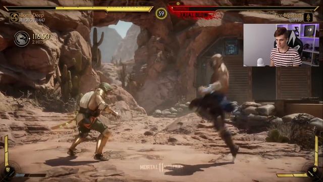 MORTAL KOMBAT 11! НАГИБАЮ В ОНЛАЙН РЕЖИМЕ (BETA STRESS TEST) смотреть онлайн