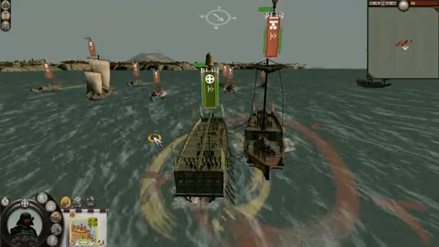Shogun Total War 2 Naval Combat смотреть онлайн