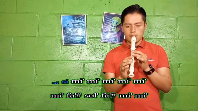 Yo x Ti, Tu x Mi (FLAUTA DULCE CON NOTAS) смотреть онлайн