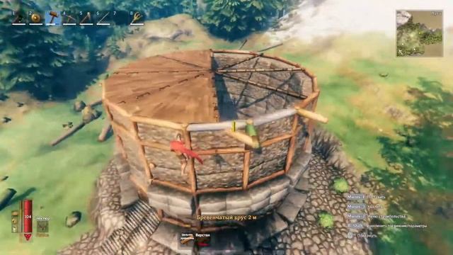 Башня магов из WoW - Valheim построил башню смотреть онлайн