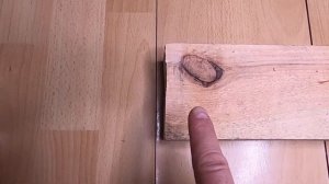 Как удалить щель в ламинате .