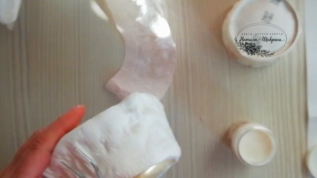 Пенёк из глины своими руками. Кашпо своими руками. Handmade. Холодный фарфор смотреть онлайн