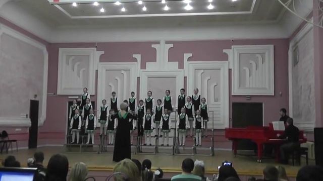 24543 Хор "Campanelli" г. Красноярск - Ходила младёшенька по борочку, На Красной площади парад смотреть онлайн
