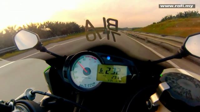 Kawasaki ZX6R Top Speed & High Speed