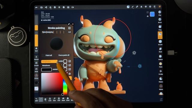 Nomad Sculpt Crash Course for Complete Beginners | Lighting & Coloring смотреть онлайн