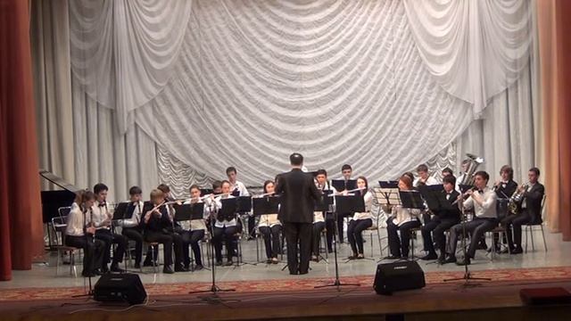 Духовой камерный оркестр РМГК при БГАМ (Минск), 5) Г. Свиридов - Метель (Военный марш) смотреть онлайн