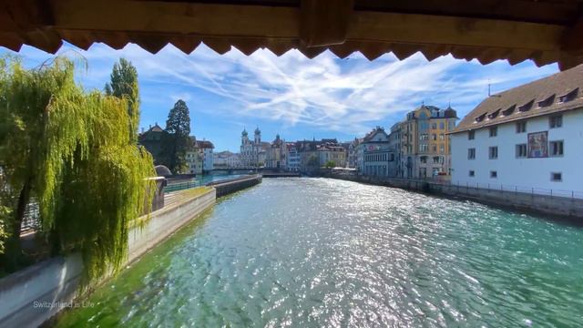 Walking In Lucerne Switzerland 🇨🇭 The Most Beautiful Swiss City