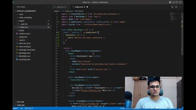 Rainbow Kit Integration Tutorial - Coinbase, Metamask, WalletConnect Link Mobile Wallet with Websit смотреть онлайн