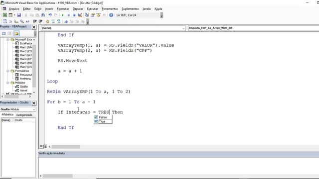 #196 - Excel VBA - Importar do Banco de Dados para Array - Aula 16 - Método 6 смотреть онлайн