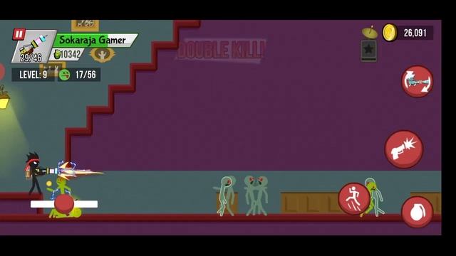 Stickman vs Zombies Gameplay Chapter 4 part 1 Level 1-15 смотреть онлайн