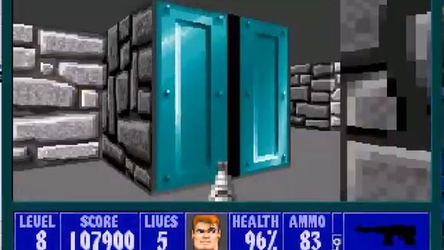 Wolfenstein 3D 3 эпизод 8 серия