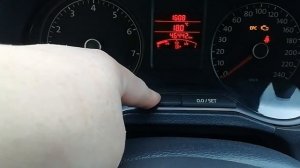 Сброс счётчика ТО Volkswagen Polo Sedan