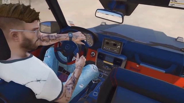 G WAGON AMG G63 MODIFIED | G SHIT | MERCEDES BENZ | GTA 5 | RED STAR GAMING смотреть онлайн