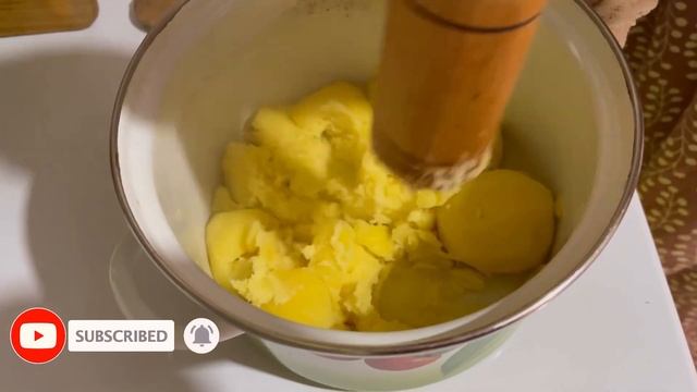 Чебуреки с картофелем и тыквой/ Chebureks with potatoes and pumpkin смотреть онлайн