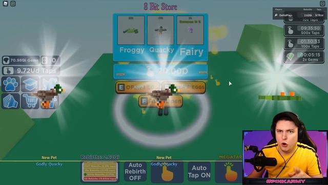 SECRET 8Bit OMEGA Pet Gem Codes In TAPPING SIMULATOR! *130 QA Gems* Roblox смотреть онлайн