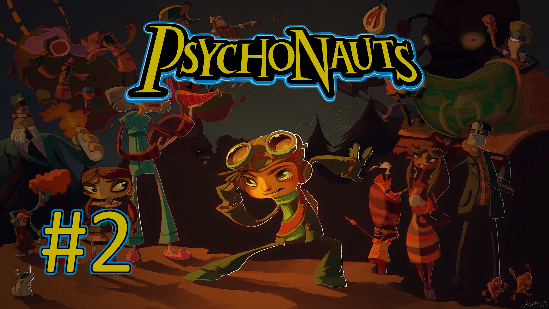 Прохождение Psychonauts - Часть 2