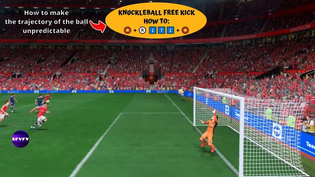 Eriksen Manchester United Free Kick Led To Meslier's Own Goal | FIFA 22