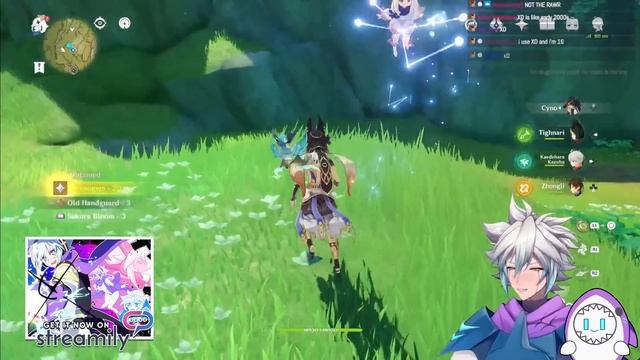 Cy Yu Telling Senz About His True Nature + Grinding Artifacts | Genshin Impact - 2 смотреть онлайн