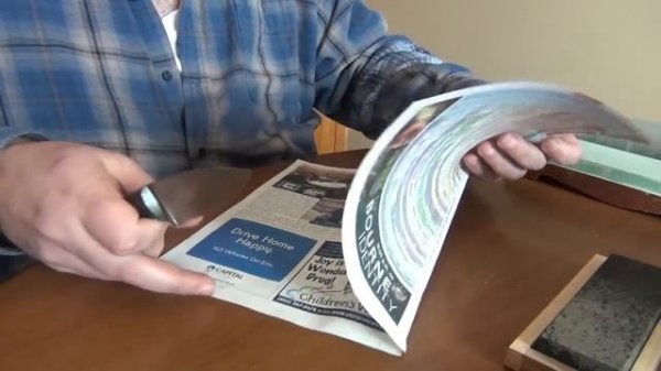 Knife Sharpening : 64 HRC k390 + Soft Arkansas