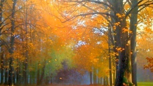 Живописная осень (осенние пейзажи, муз. Yiruma - Love) смотреть онлайн