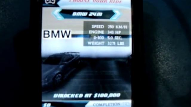 Asphalt 4 v1.3.7 N-Gage 2.0 running on Nokia N73-1.MPG смотреть онлайн