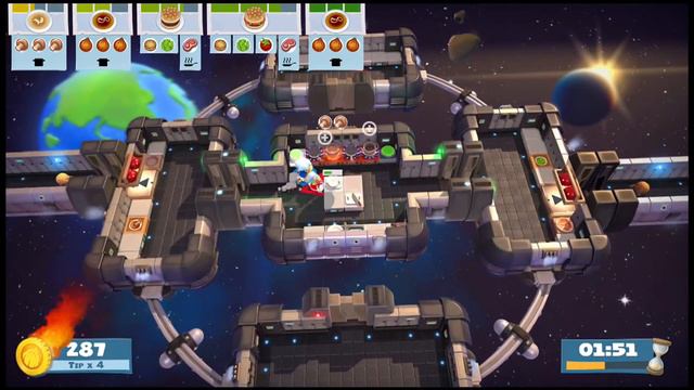 Overcooked: All You Can Eat - Overcooked - Level 6-4 3 Star 2 Player Co-op