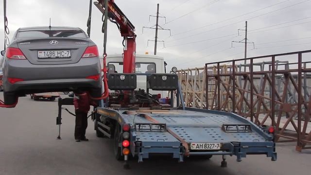Эвакуатор-манипулятор в Колпино смотреть онлайн