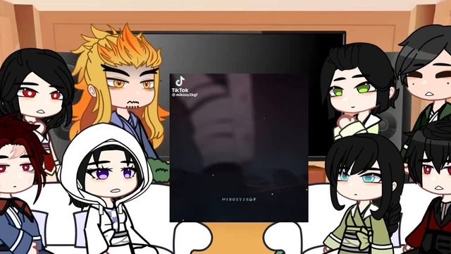 Demon slayer parents react to their children || 1/4 || RoseGacha смотреть онлайн