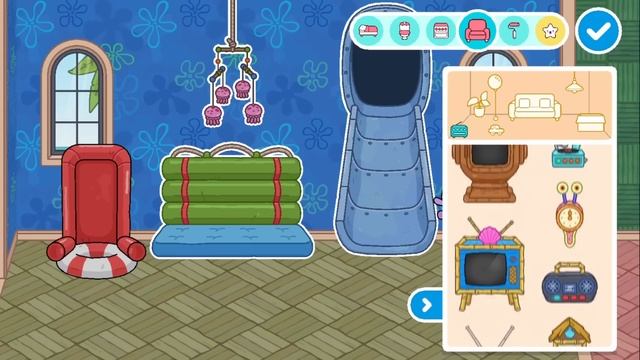 КАК ПОЛУЧИТЬ НОВЫЙ ДОМ и МЕБЕЛЬ ГУБКИ БОБА в ТОКА БОКА?! ОБНОВЛЕНИЕ БЕСПЛАТНО!!! Toca Life World смотреть онлайн