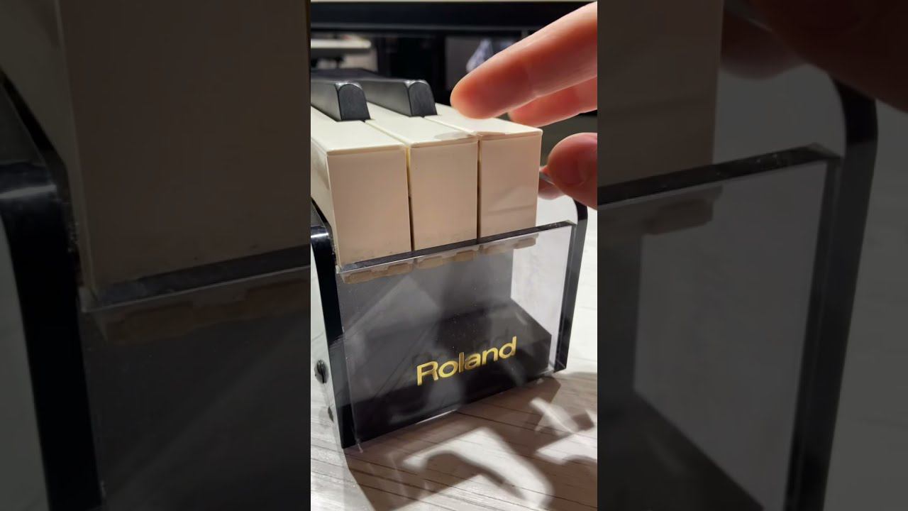 Hammer Action Keyboard - Клавиатура цифрового пианино на примере Roland смотреть онлайн