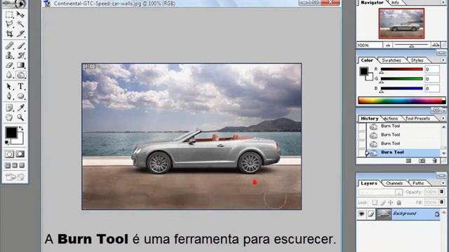 Dodge, Sponge e Burn Tool - Photoshop смотреть онлайн
