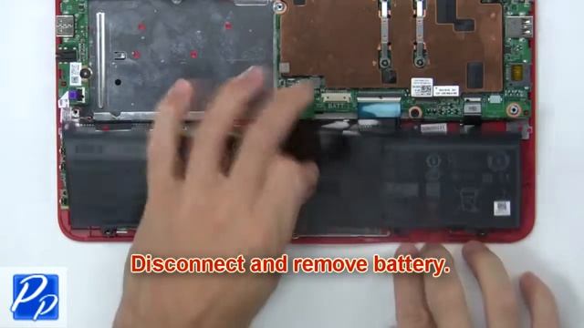 Dell Inspiron 11-3168 (P25T001) USB / Audio Circuit Board How-To Video Tutorial смотреть онлайн