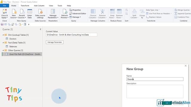 Parameters for Excel File Path in Microsoft Power BI смотреть онлайн