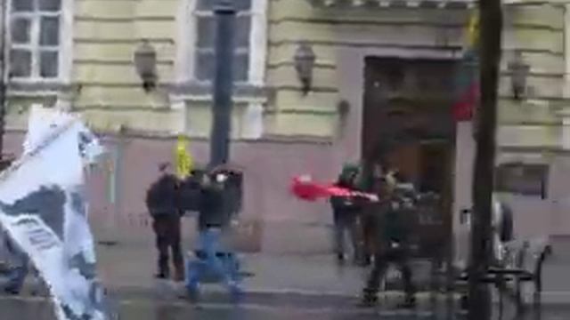 Uzupis day 2006 parade Gedimino gatve Part 1 смотреть онлайн