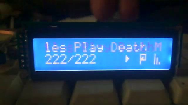 AVR+LCD+PYTHON+MPD смотреть онлайн