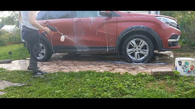 аккумуляторная мойка высокого давления. нужна или нет? детейлинг мойка. двух фазная мойка автомобиля