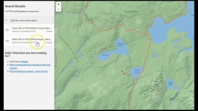 EARTHQUAKE EVENT AT YELLOWSTONE 2019 смотреть онлайн