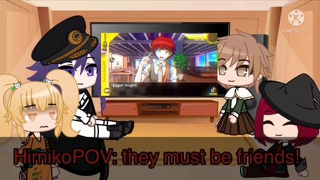 Short Danganronpa characters react to each other | pt1: hyoko & chihiro | !!Original Idea!! смотреть онлайн