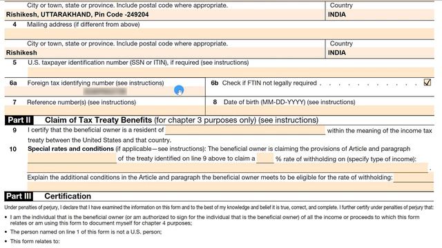 How to Fill W-8 BEN Form in India | Facebook W-8BEN Form in Hindi | Humsafar Tech смотреть онлайн
