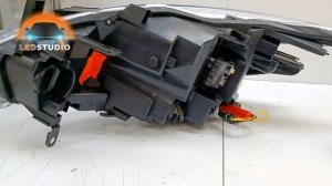 Nissan Murano модернизация света фар