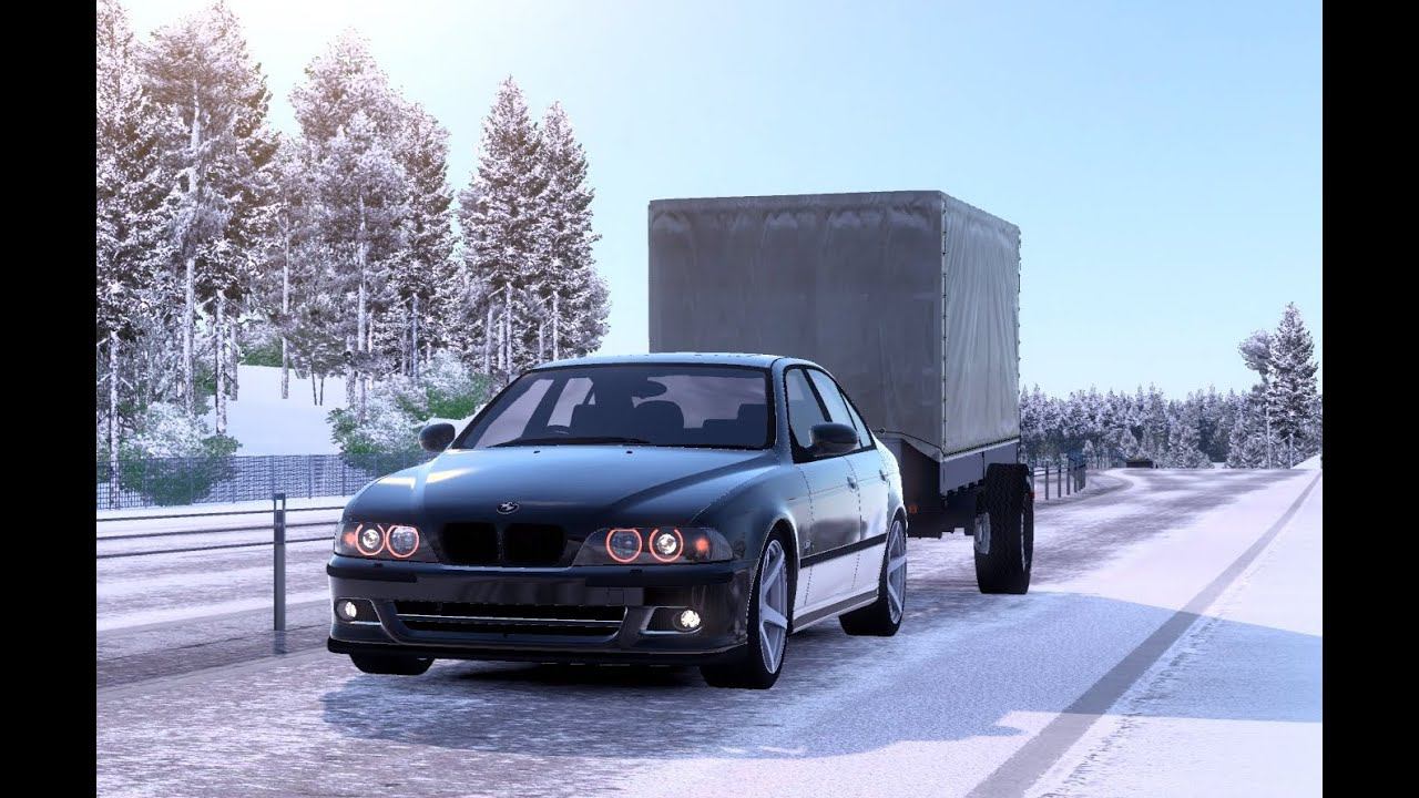 [ETS 2] BMW 530D-M5 Tech_Just in Time Cargo Delivery смотреть онлайн